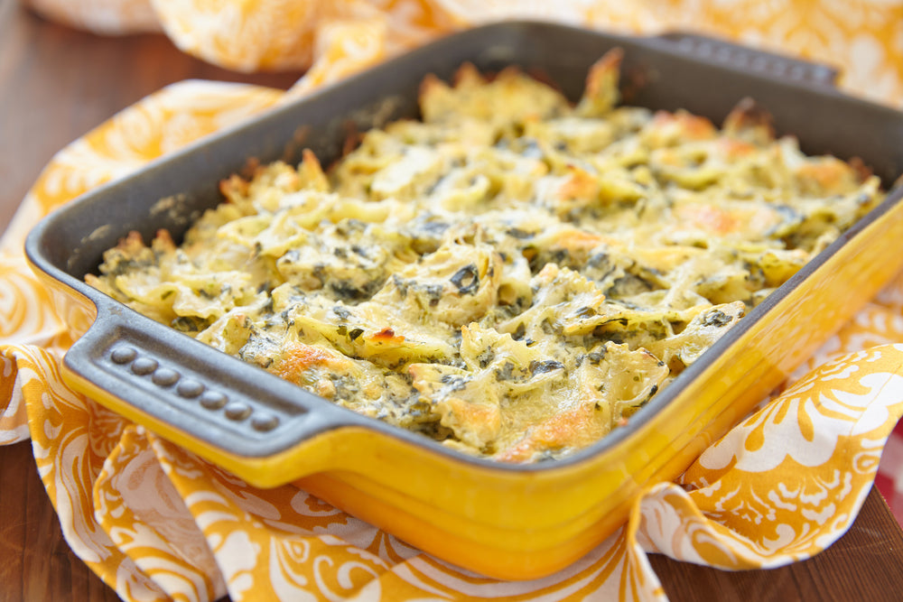 Baked Pasta Recipe With Spinach And Artichoke