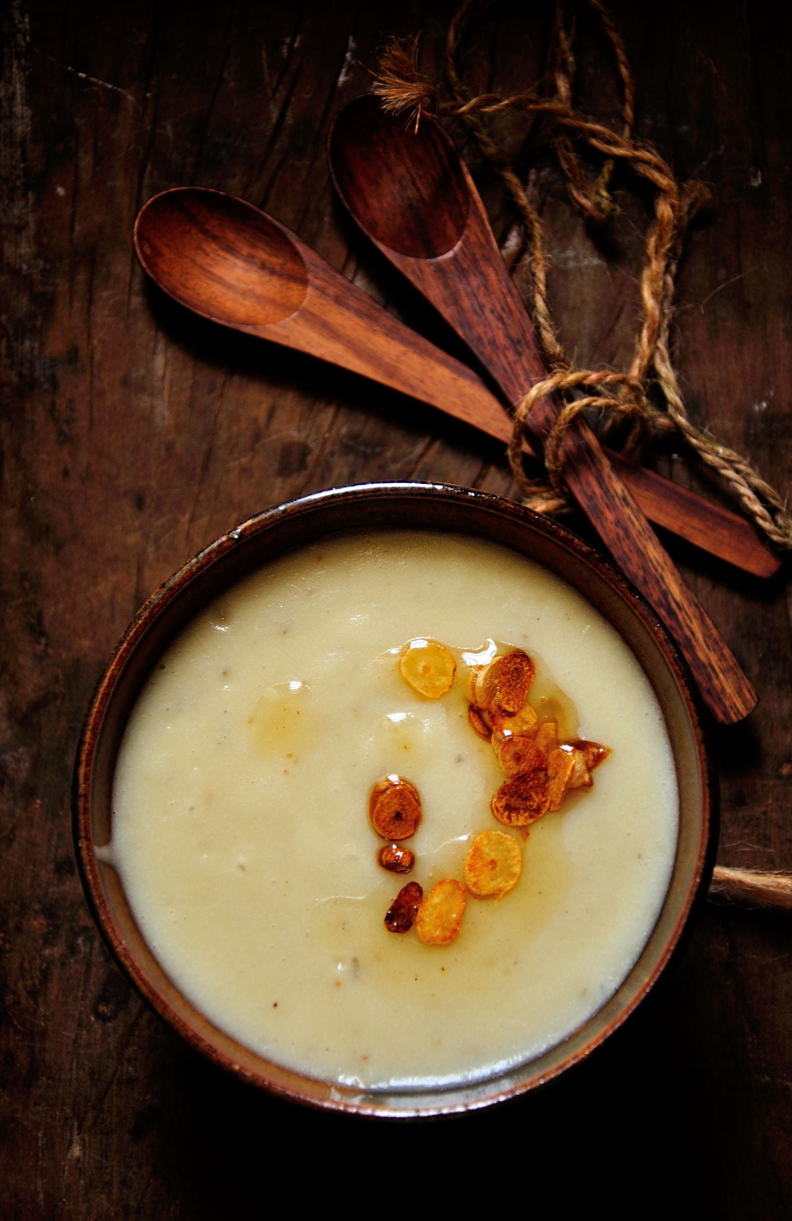 Roasted Garlic Potato Soup Recipe